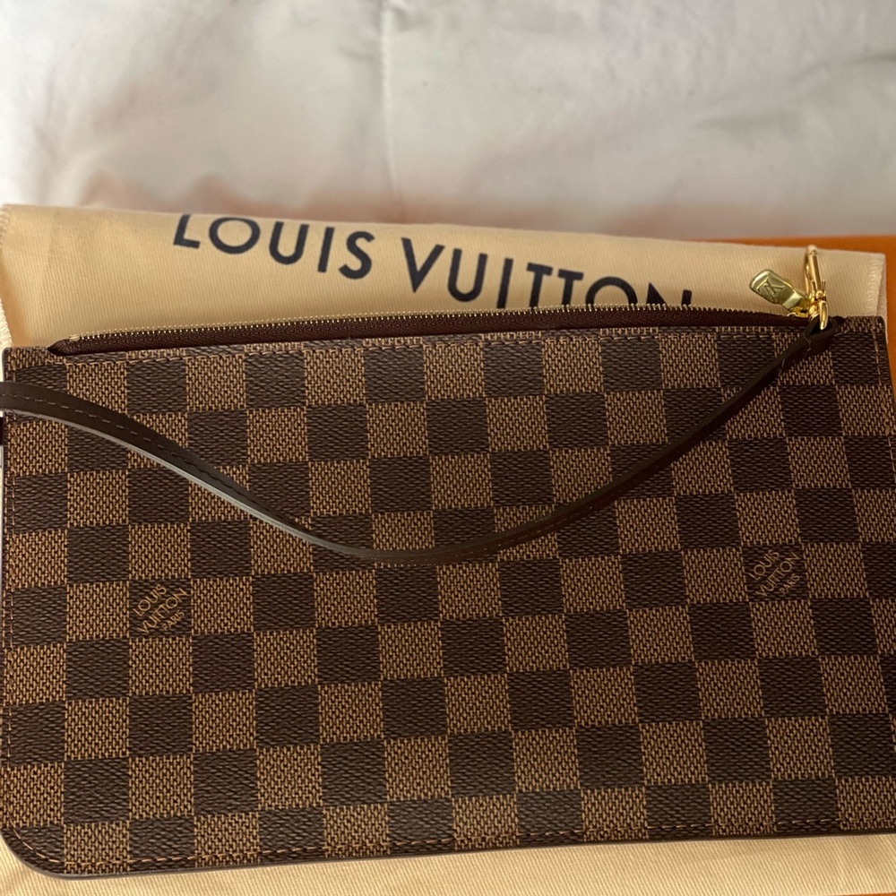 Louis Vuitton pouch.
